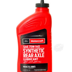Motorcraft SAE 75W-140 Synthetic Rear Axle Lubricant for Ford, Lincoln, Mercury, and Mazda Vehicles
