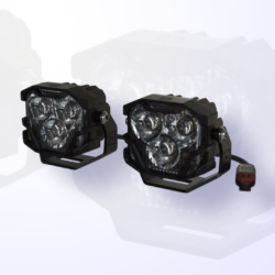 4BANGER LED PODS: HXB SPOT BEAM-NCS WIDE BEAM (WHITE)