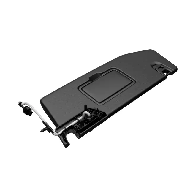 Genuine Mopar 6CD23TX7AN Illuminated Visor, Right For Jeep Models 4 6CD23TX7AN