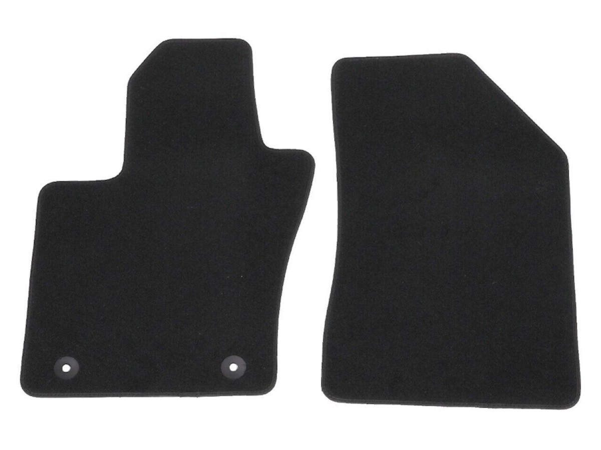 Genuine Alfa Romeo 7RA35U00AA Carpeted Floor Mats Black – Set of Two (Front) 1 7RA35U00AA
