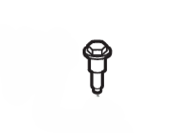 Genuine GAC 902900102A Cylinder Head Cover Bolt M6×24.5 1 902900102A